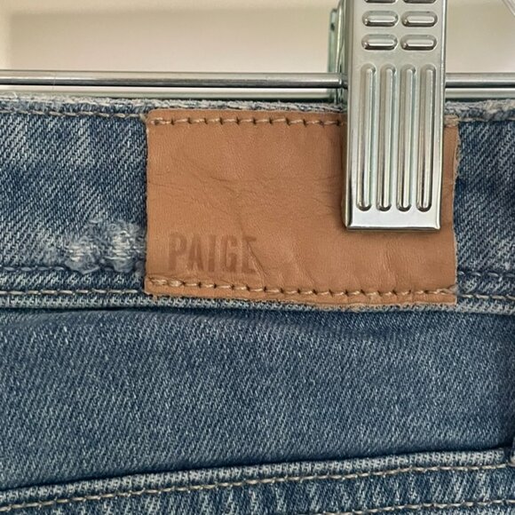PAIGE Sarah High-Rise Straight-Leg Jeans - Picture 6 of 9